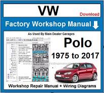 VW Volkswagen Polo Workshop Repair Manual